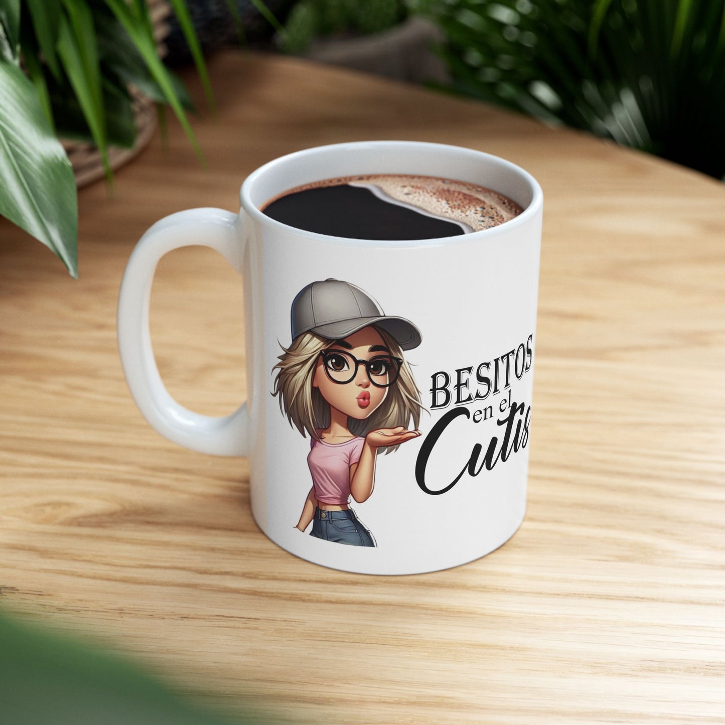 Cute Character Ceramic Mug - Perfect for Coffee Lovers