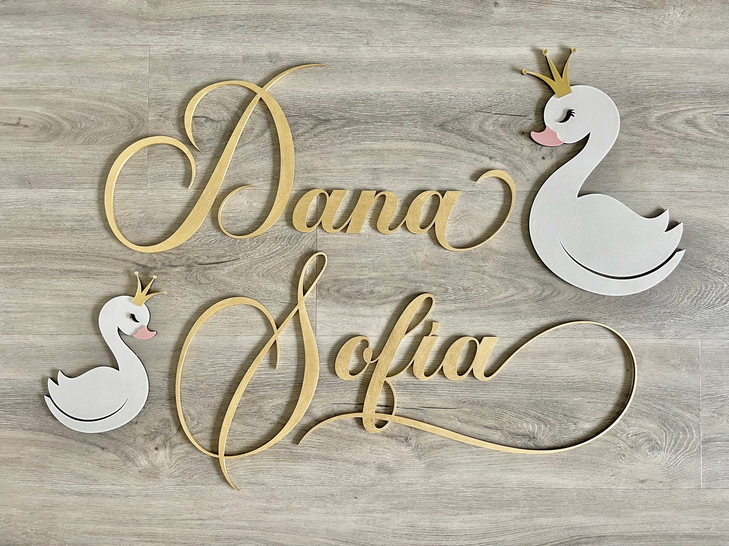 Swan Theme Decor