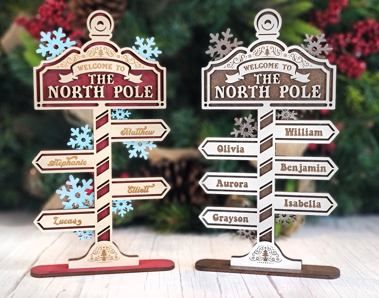 The North Pole Signage