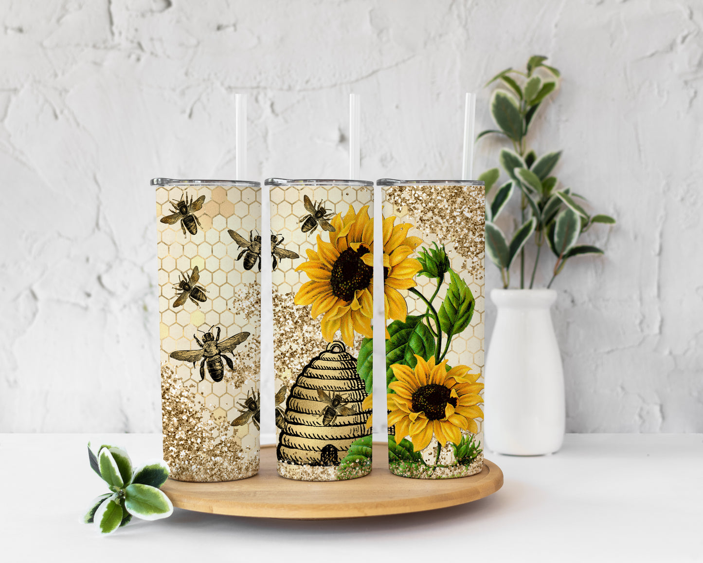 Bee Tumbler 20oz