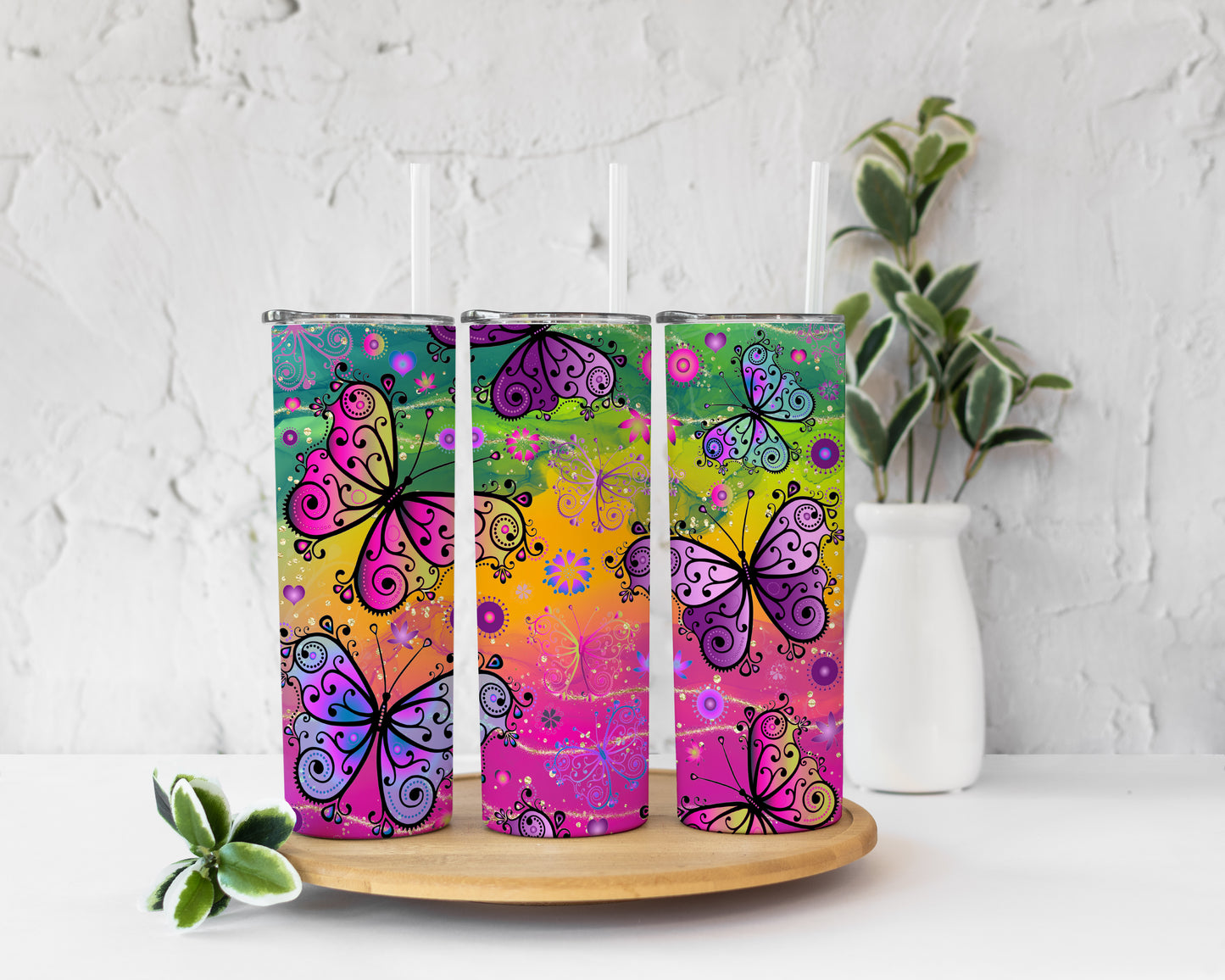 Butterflies Tumbler 20oz