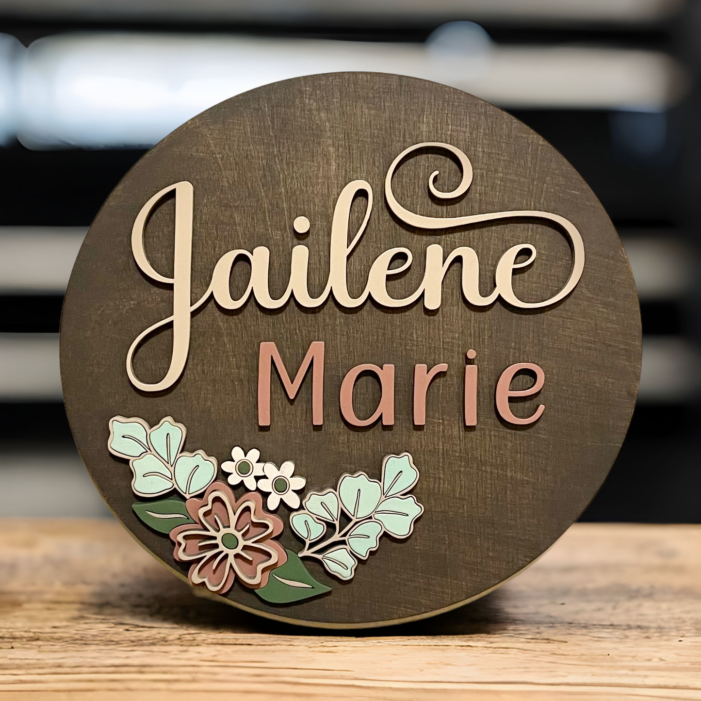 Wooden Nursery Sign