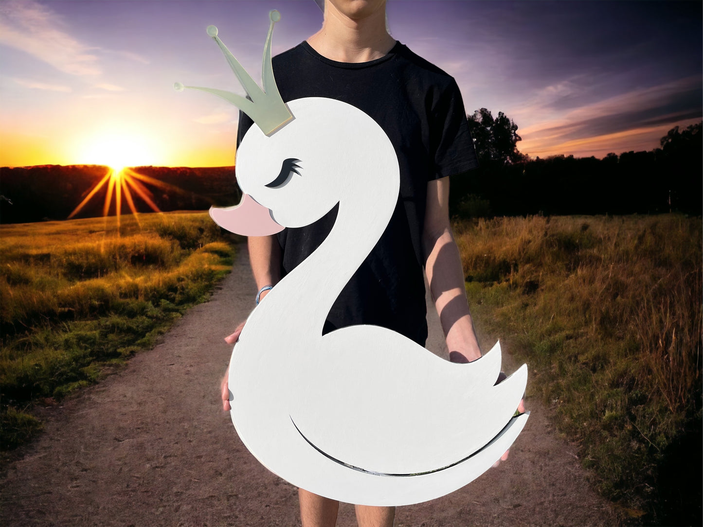 Swan Theme Decor