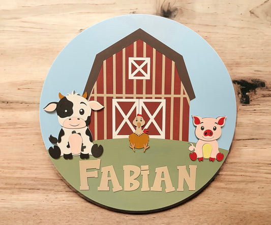 Farm Nursery Sign